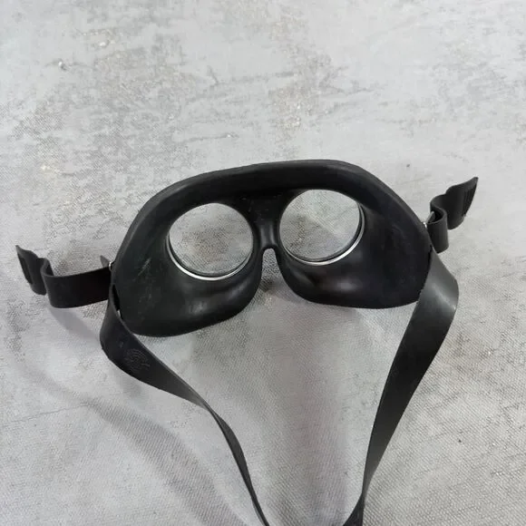 Vintage AUER DIN 5 German Military Rubber Protective Motorcycle